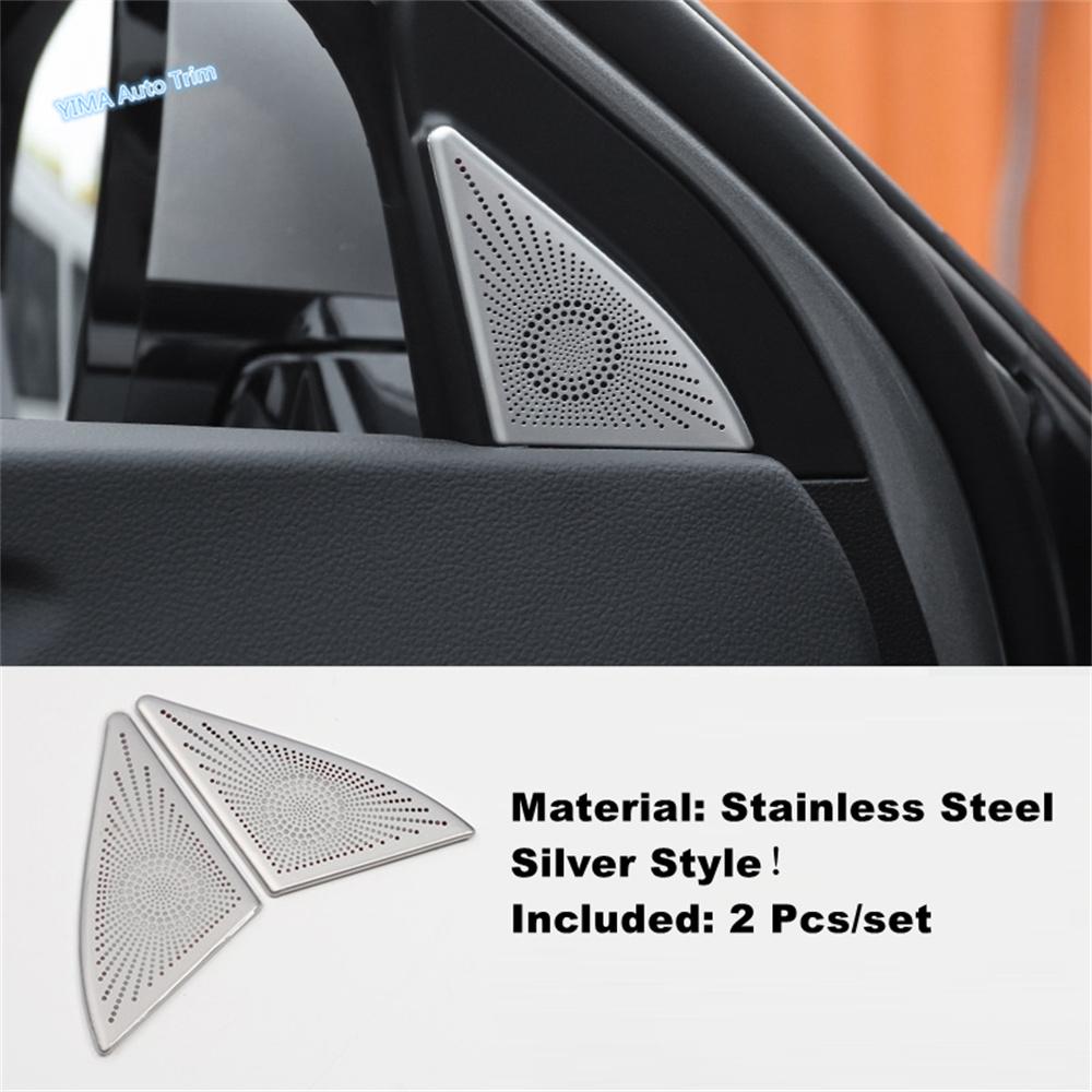 Car Rear Door Handle Audio Horn / Window Pillar A Stereo Speaker Frame Cover Trim For Haval H6 Interior Accessories
