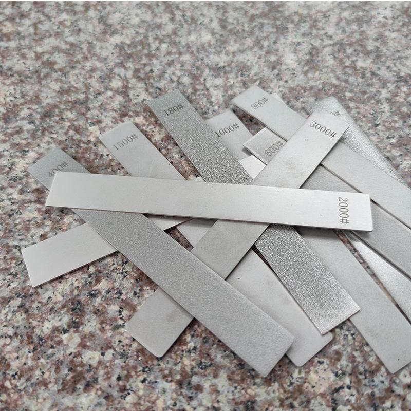 Diamantový kámen bez základní lišty, použitý ořezávátko na nože, diamantový brousek, brusný kámen, brusné kameny, kuchyňské nástroje