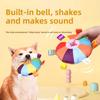 Voice-making Toy, Plush Frisbee, Dog Self-entertainment and Boredom Relief Tool, Teething, Biting, Tug-of-war Interactive Toy