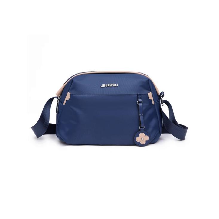 Sac Bandoulière Femme En Nylon Léger - Poche Avant, Bandoulière Réglable, Capacité Spacieuse, Idéal école/travail