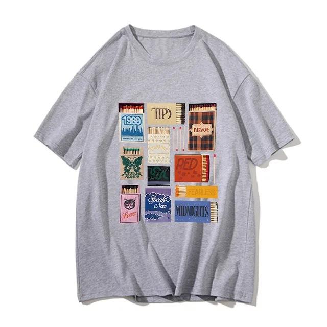 Twilight Saga T Shirt Women Unisex Forks Vintage Printed T Shirts Tee Vampire Aesthetic Book Lover Graphic TShirt Streetwear