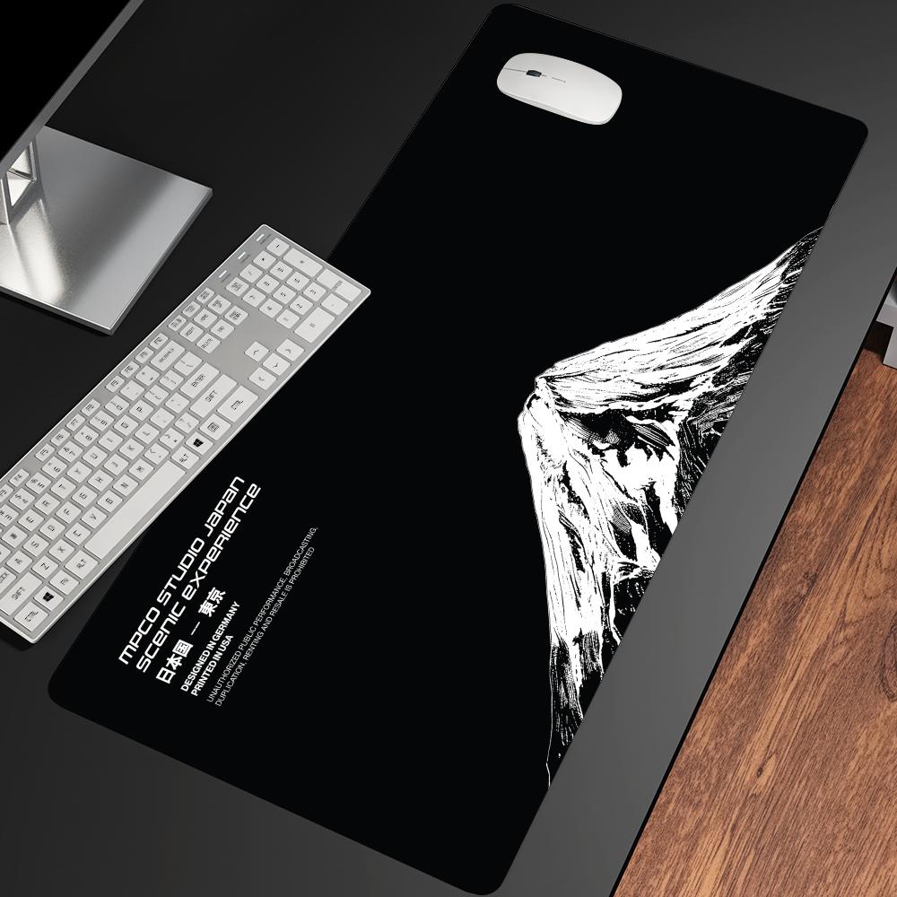 Mount Fuji Mouse Pad XXL Large Desk Mat Non-slip Rubber Lock Edge Gaming Keyboard Mousepad Computer Table Mat Office Accessory