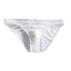 Men Briefs Low-rose U-Convex Tight Cut High Elasticity Panties Solid Color Breathable Comfortable Underwear