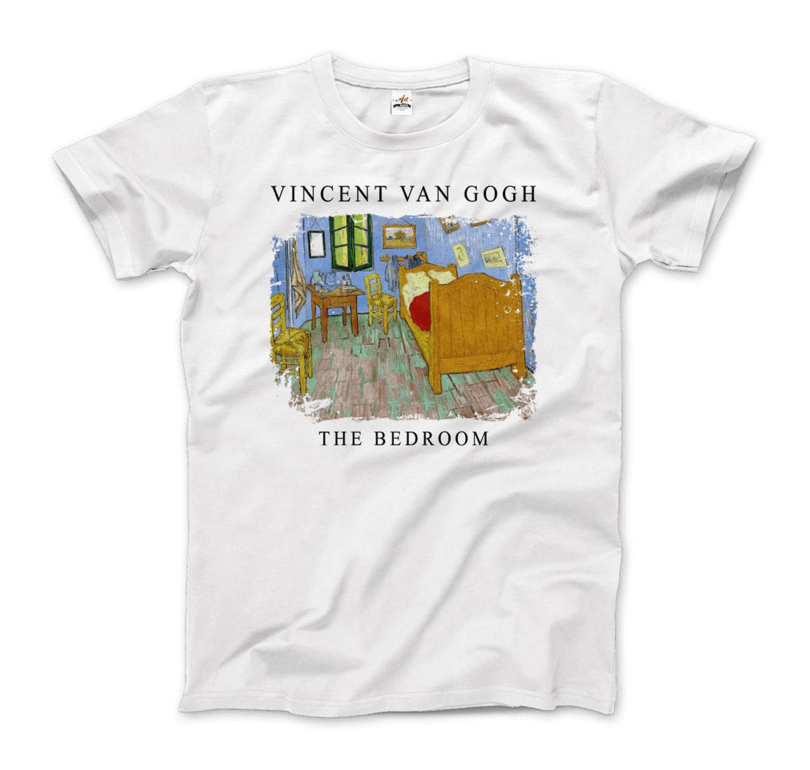 Vincent Van Gogh - The Bedroom, 1889 Artwork T-Shirt S