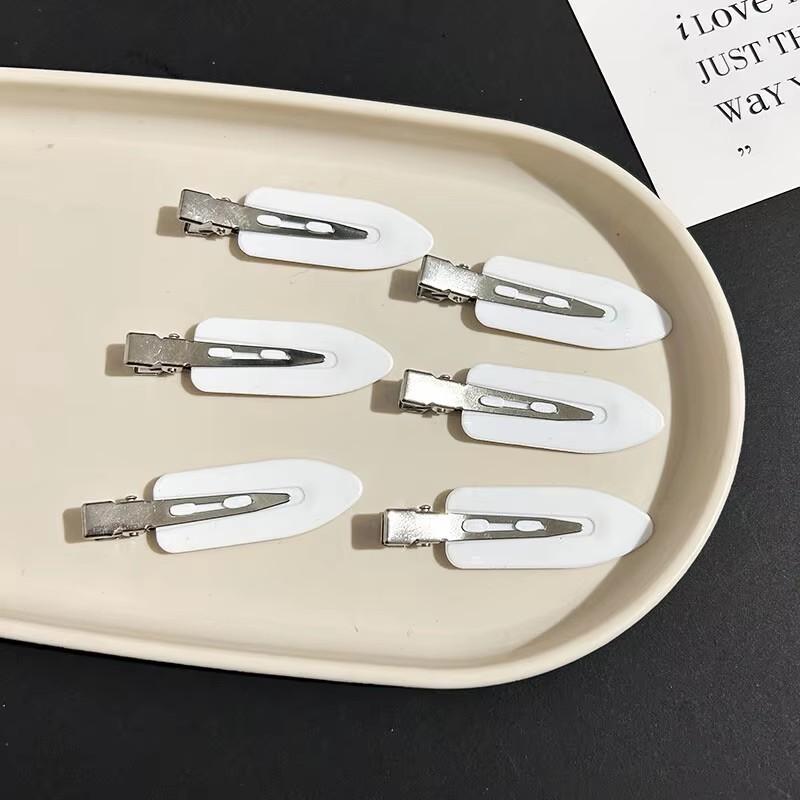 6 pièces/ensemble Épingles à cheveux simples sans couture pour coiffure Femmes Coréennes Carotte Géométrique Barrettes Pince à cheveux latérale Filles Accessoires pour cheveux Couvre-chef