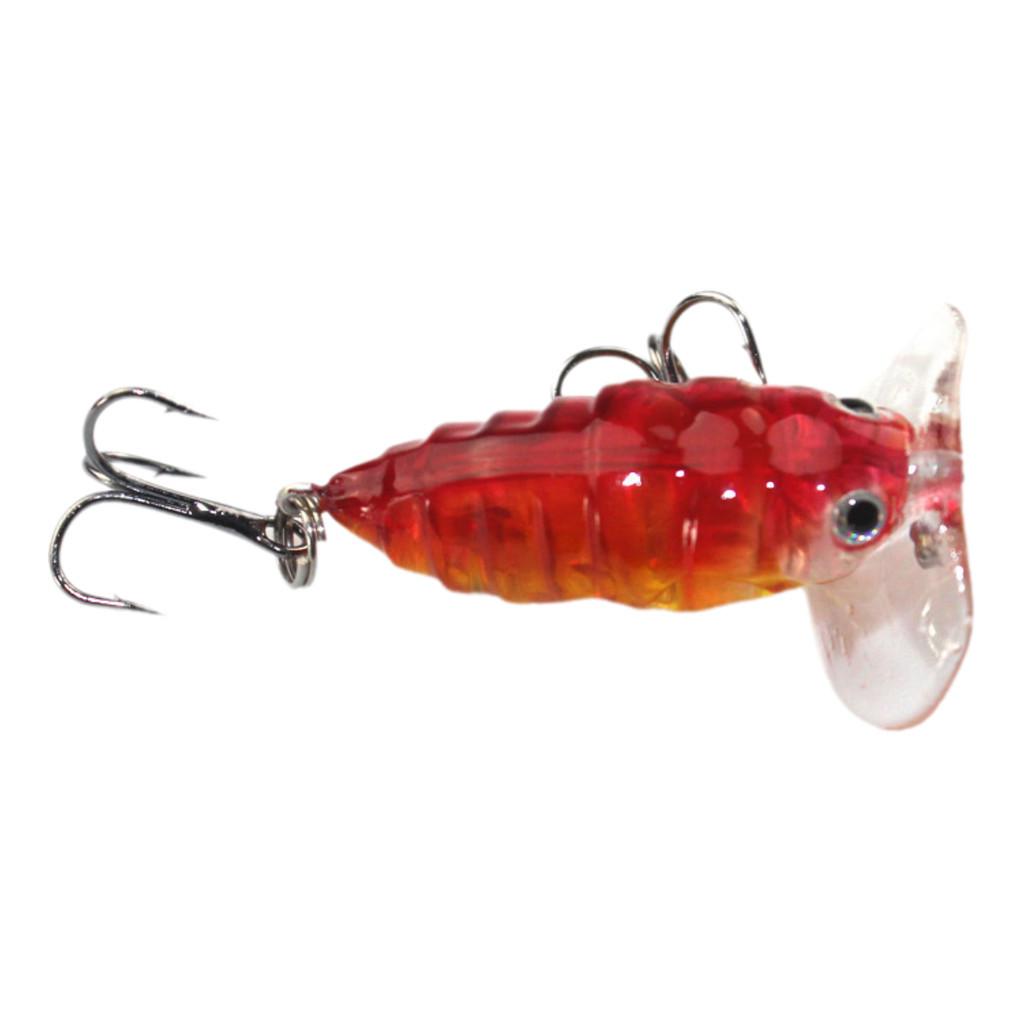 Hook Bionic Bait Multicolour Fishing Bass Blackfish Catfish Herring Tilapia Carp