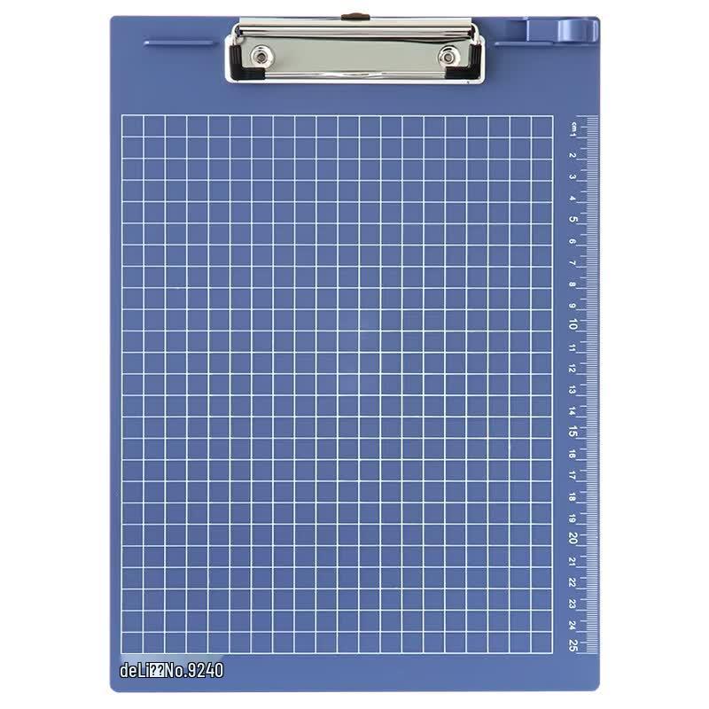 Deli 9240 A4 Clipboard with Scale