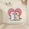 Cartoon Dog Diatom Mud Floor Mat Welcome Carpet for Living Room Entryway Non-Slip Bathroom Shower Area Footpad Kitchen Decor Rug