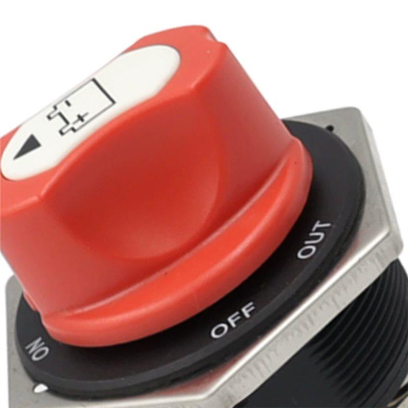 300A DC 12V Car Battery Switch Disconnecter Power Isolator Cut Off Switch Kit For Truck Car Motorcycle Boat