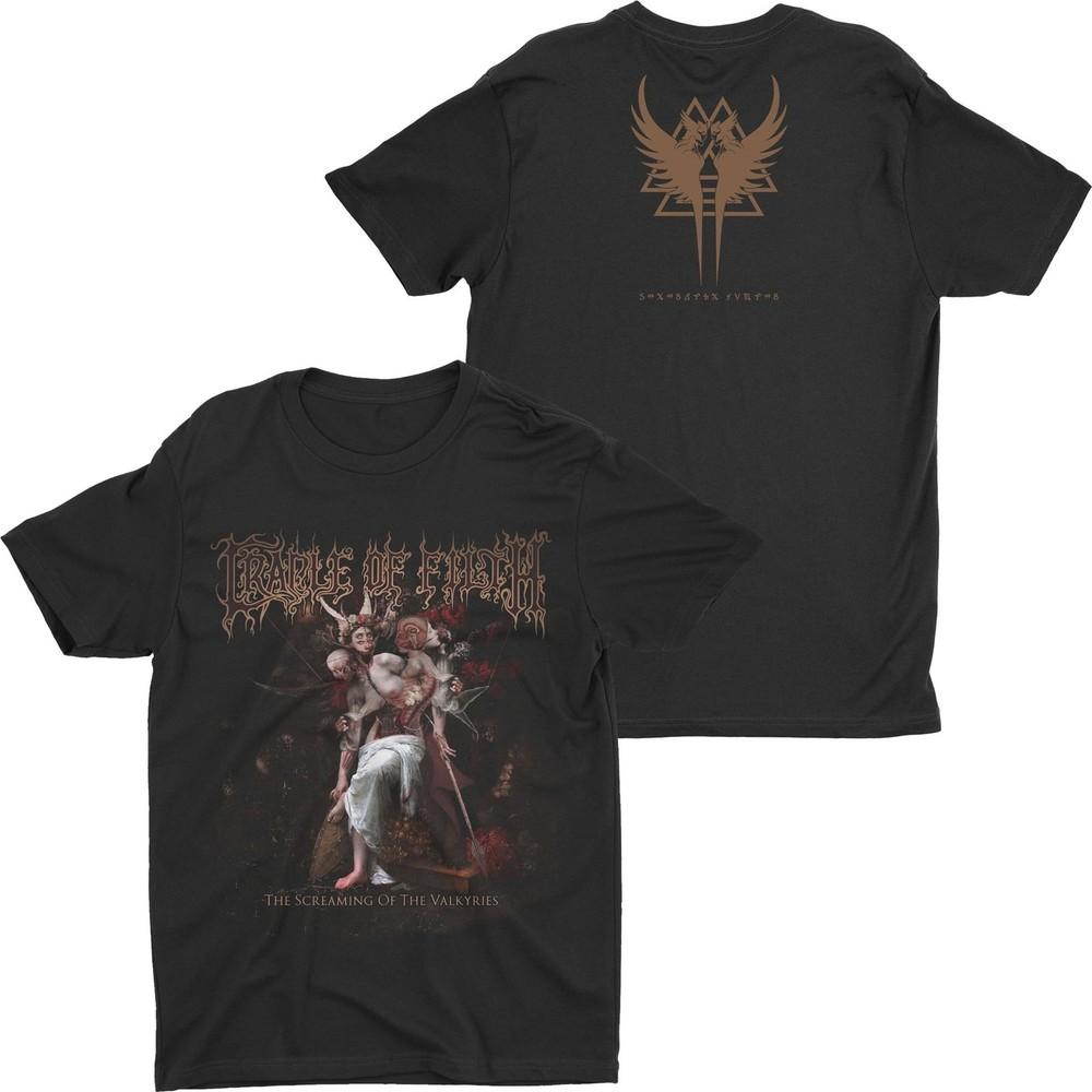 Cradle Of Filth - Футболка The Screaming Of The Valkyries Размер S-5XL Унисекс Футболка XL