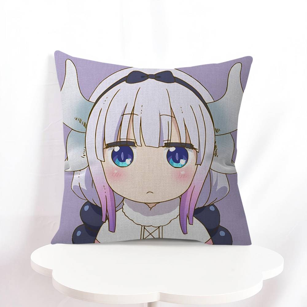 K-Kanna Kamui Cartoon Pillow Cover For Bedroom Room And Living Room Sofa Decorative Cushion Cover