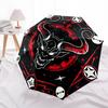 Demon Artwork- Automatic Umbrella,Suitable for Men and Women,Suitable for Birthdays, Christmas, Gifts for Fashion Lovers0951b