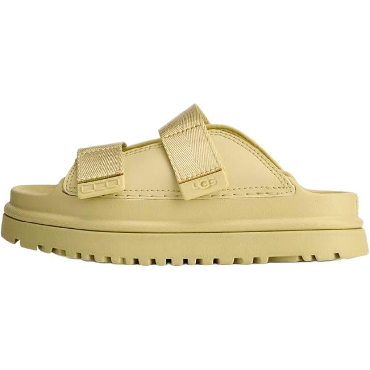UGG Goldenglow Comfortable Versatile Non-Slip Durable Low-Top Kids Slippers Kids Slippers Light-Gold 1166513K-GLDN
