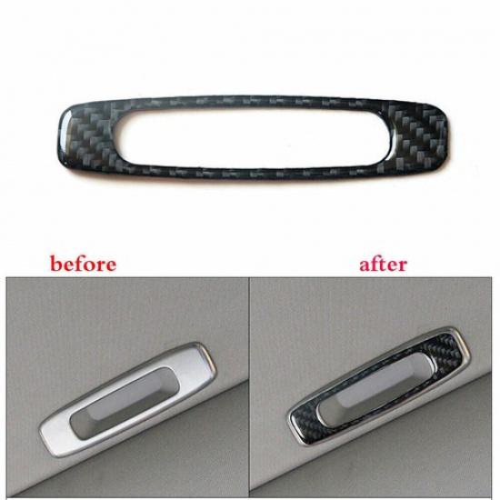 For Toyota Camry 2007-11 Carbon Fiber Interior Sunroof Handle Cover sticker Trim
