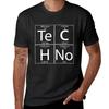 TeCHNo T-Shirt Oversizeds Summer Top Mens Vintage T Shirts