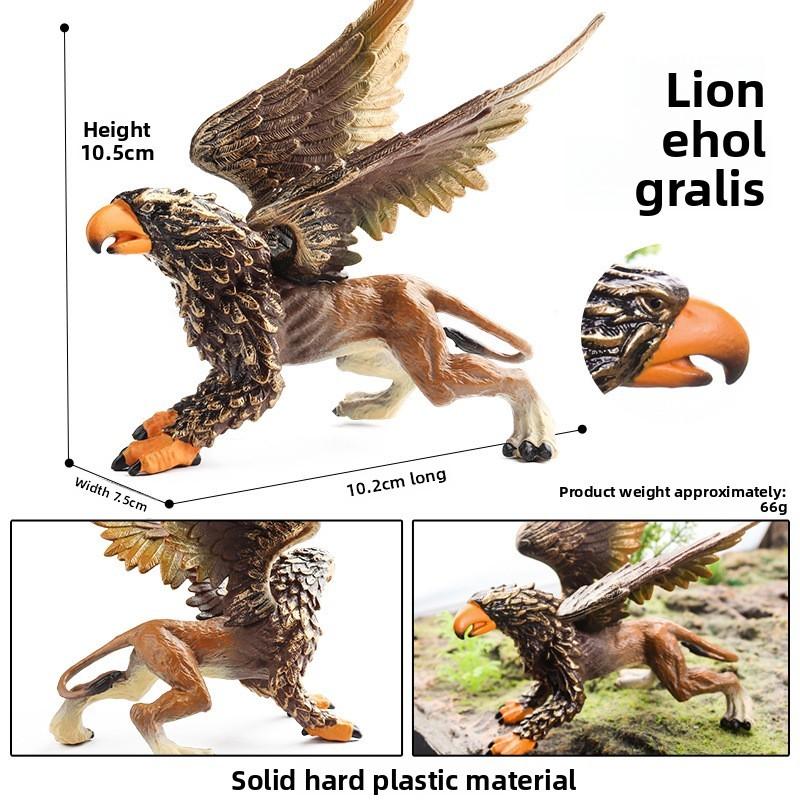 Spirit Stone Bat Bull Monster Spitfire Flying Dragon Animal Ornament Model