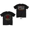 Guns N' Roses Rose Circle Paradise City T-Shirt Black New Unisex T-Shirt