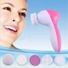 Five-in-One Electric Facial Cleansing Brush and Massager