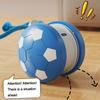 Automatic Pet Interactive Smart Rolling Ball with Tail Rope Quiet Obstacle Avoidance Electric Rolling Ball Self-entertaining