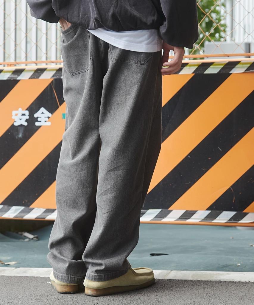 WEGO Easy Straight Wide Leg Solid Outdoor Perfect for and A Great Gift Size Type D Straight Pants Men's Pants, Pants, Unisex, Color, Streetwear, Wear,