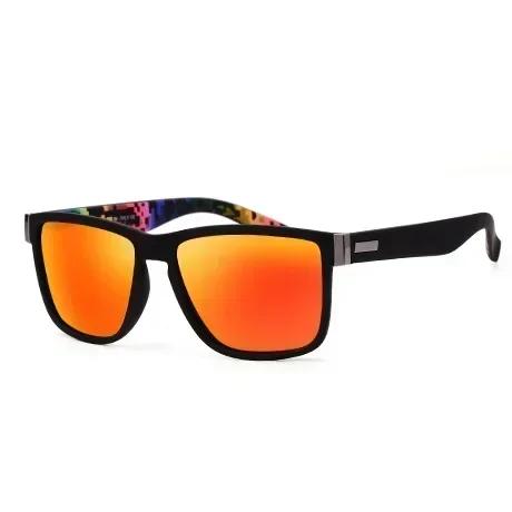 

Polaioid Sunglasses Unisex Square Vintage Sun Glasses Famous Brand Sunglasses Polarized Sunglasses Retro Feminino for Women Men красный