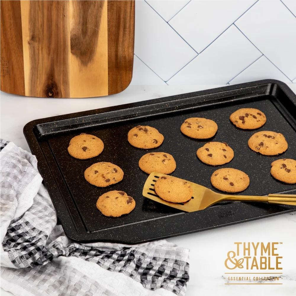Nonstick Extra Large 13"x20" Cookie Sheet Black