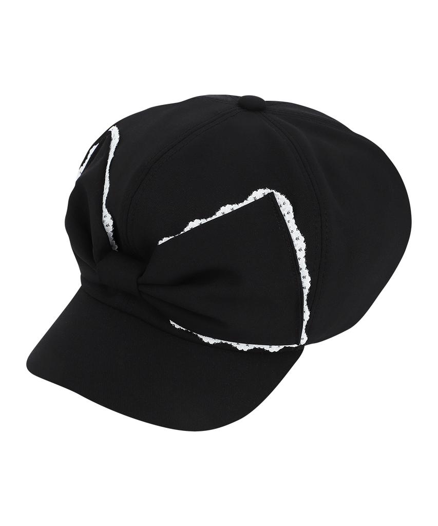 ILLIGO Lace Ribbon Hunting Cap Black