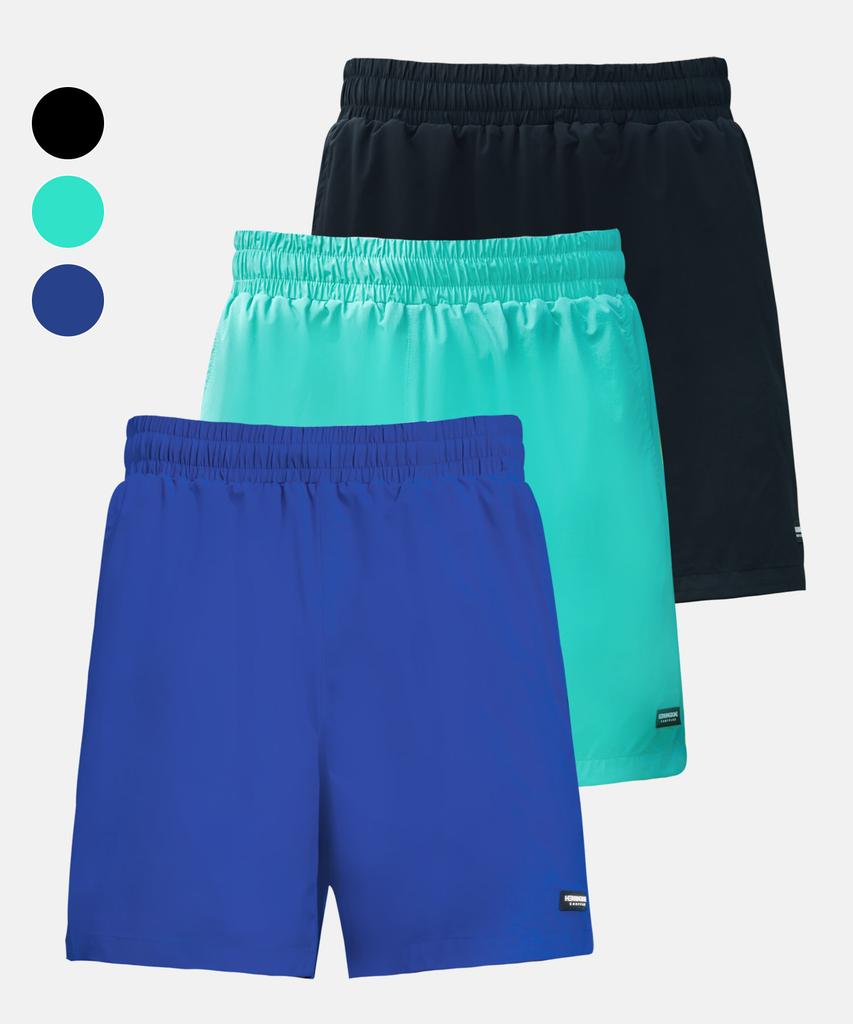 Helingbon Men'S Mid-Length Rash Guard Shorts Swim Pants (3 Colors) / Ai336M