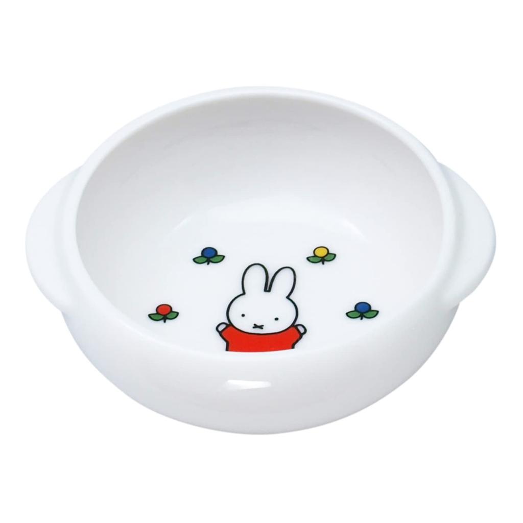Kaneshotouki Universal Baby Weaning Easy to Scoop Diameter Made in Japan 218131 "Miffy" Tableware, Children's Tableware, Food, Period, Children, Bowl,