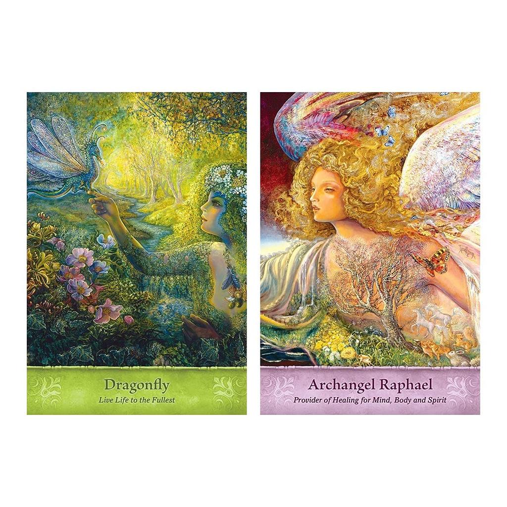Kancharo Oracle Tarot Card Deck Wisdom Card Includes Japanese Oracle Card Basic Instructions Pouch 46-Card [Mystical Deck] & (Authentic)