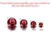 50-100Pcs 4/6/8mm Round Glass Bead Imitation Pearl Beads for DIY Earrings Necklace Jewelry Making Findings Accessories