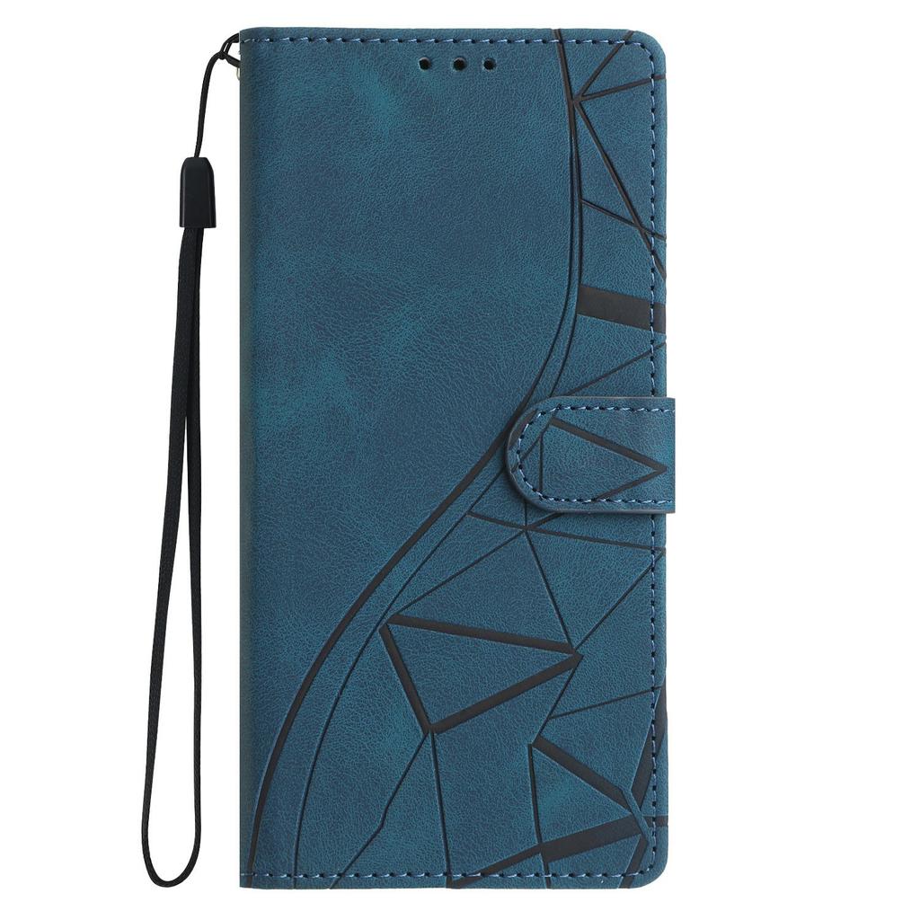 Etui Portfel z podstawką na Samsung Galaxy S26/S26 Pro Skórzane etui z klapką Wzór trójkątów