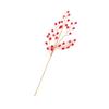 Small Red Christmas Tree Picks, Decorative Branch for Holiday Wreath Garland and Scene Decor
