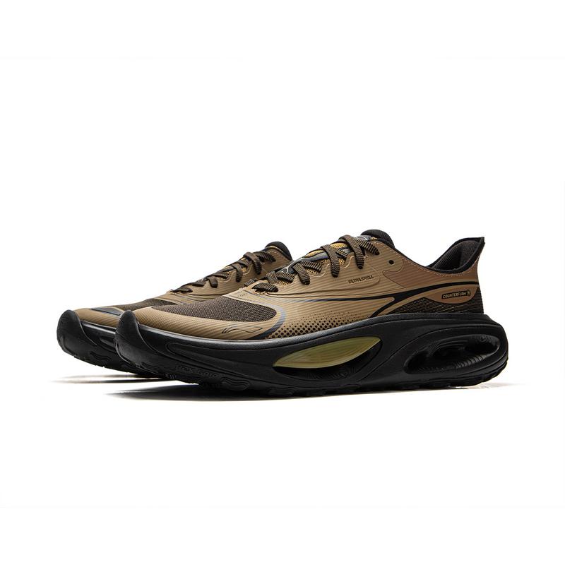 Li Ning CF Outdoor Wading Shoes Unisex Hiking Shoes Yellow Walnut-Brown AHCV017-3