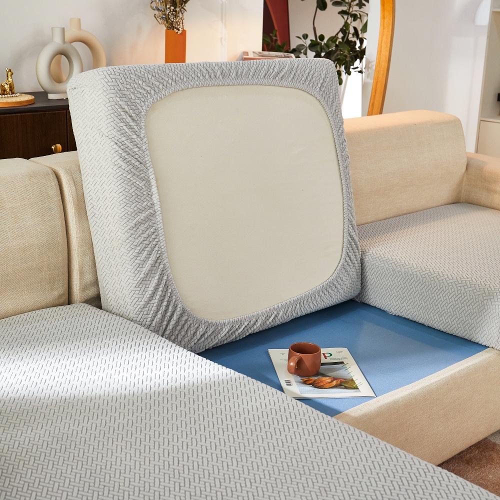 Thick Jacquard Sofa Seat Cover Elastic Sofa Cover Protector Couch Cover For Sofa Anti-Dust Removable Sofa Cushion Slipcover