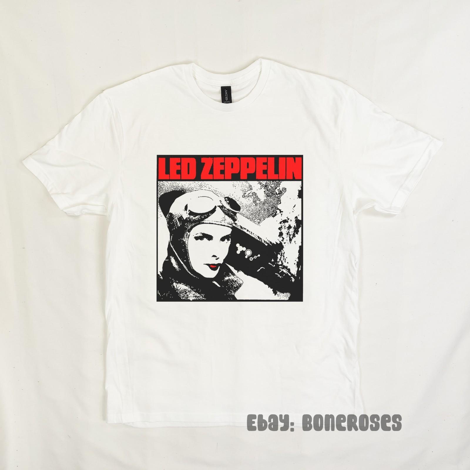 Led Zeppelin T-Shirt, Hard Rock, Blues, Folk, Heavy Metal Unisex T-Shirt XXL