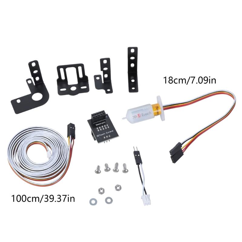 3D Touch V 3.2 New Upgraded Touch Auto Bed Leveling Sensor Kit, Accuracy  +/- 0.005mm, 4Brackets