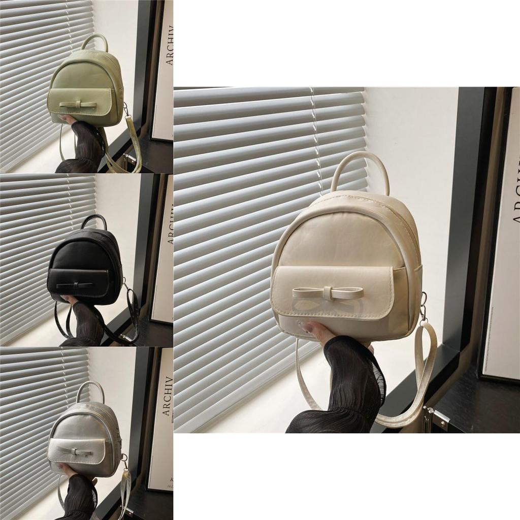 Bow Trendy Street Style Shoulder Bag With Polyester Lining For Casual Outings