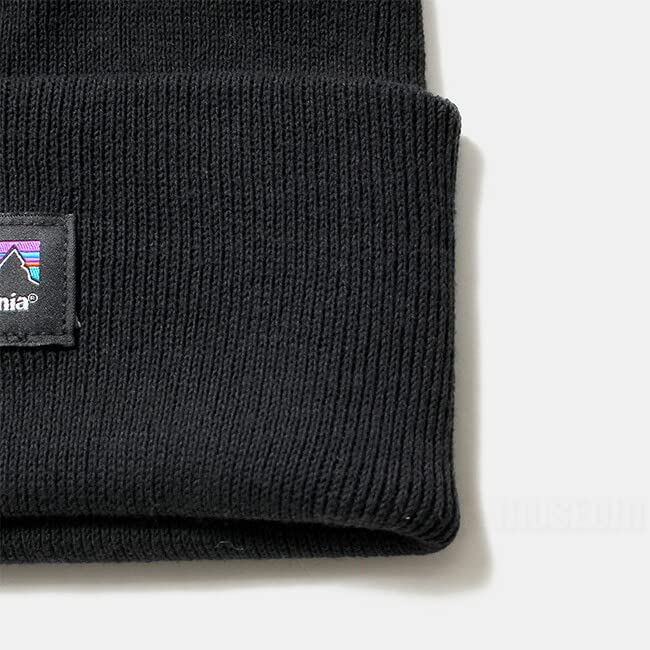 Patagonia EVERYDAY BEANIE and Knit Beanie Hat 33430, Black, Men's Women's