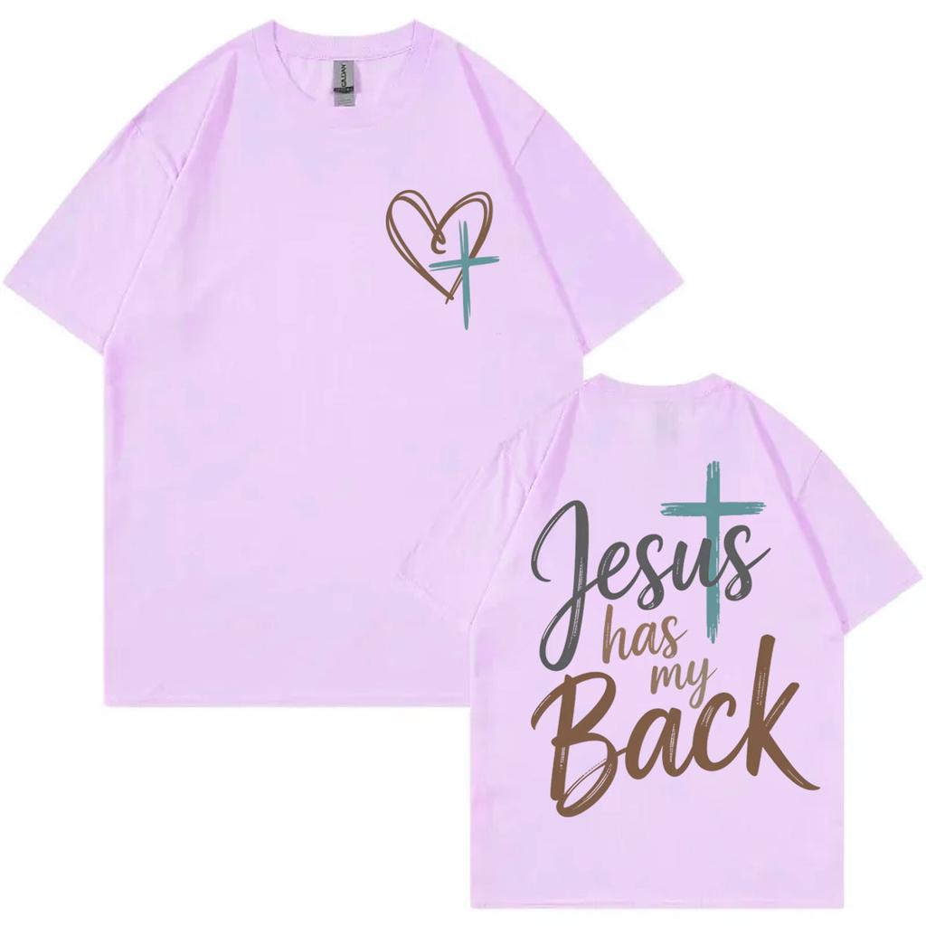 Křesťanské Ježíšovy Biblické Verše Grafická Trička Harajuku Y2k Estetika Oversized Tričko Pánské Dámské Oblečení Ležérní Bavlněná Trička