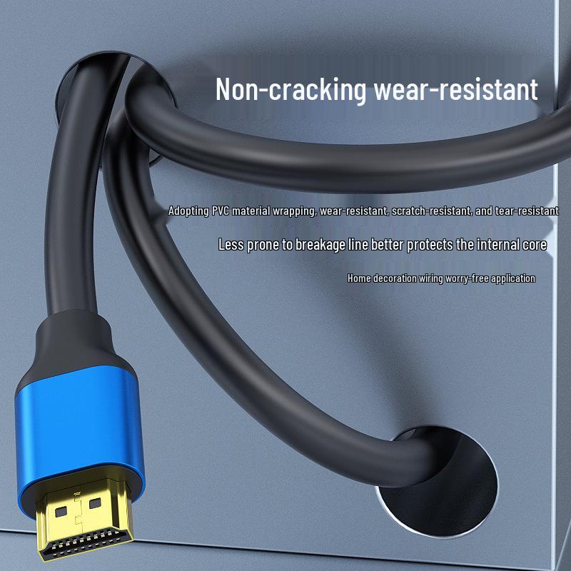 HDMI 2.0 4K-kabel for tilkobling av dataskjerm, TV og projektor.