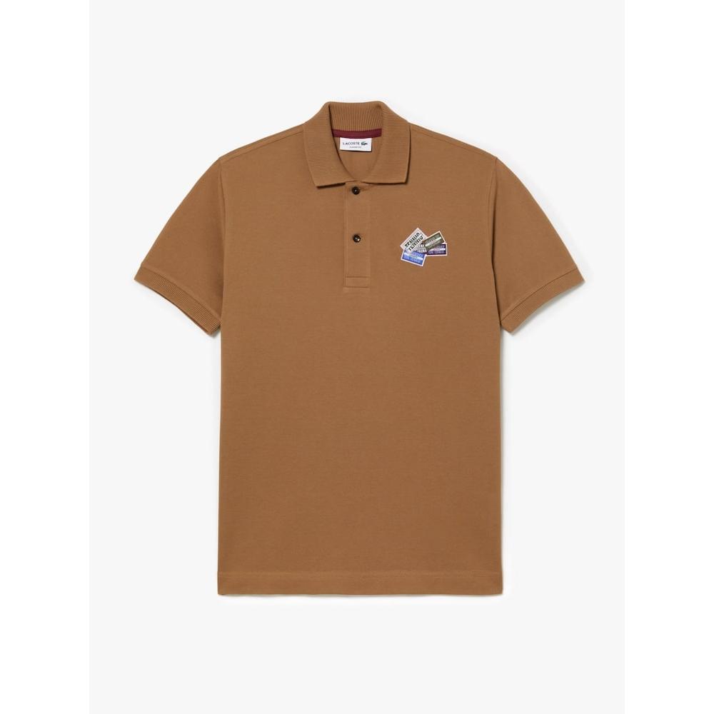 

LACOSTE Men s Badge Detail Classic Fit Pique PH2052 53N SIX Q2NPH2052 53NSIX