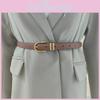 Color Trendy Solid Leather Waist Accessory For Women Casual Looks Fashion Gift