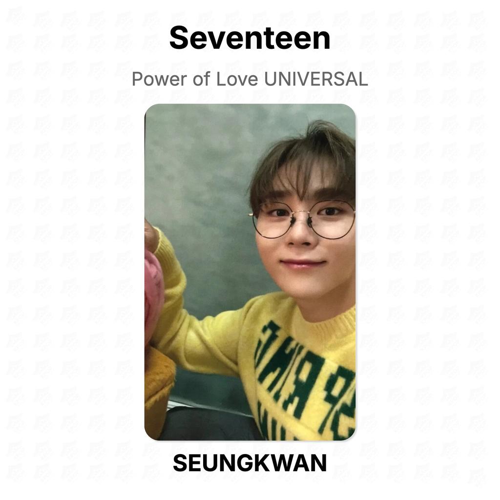 Seventeen Power of Love UNIVERSAL Official Photocard