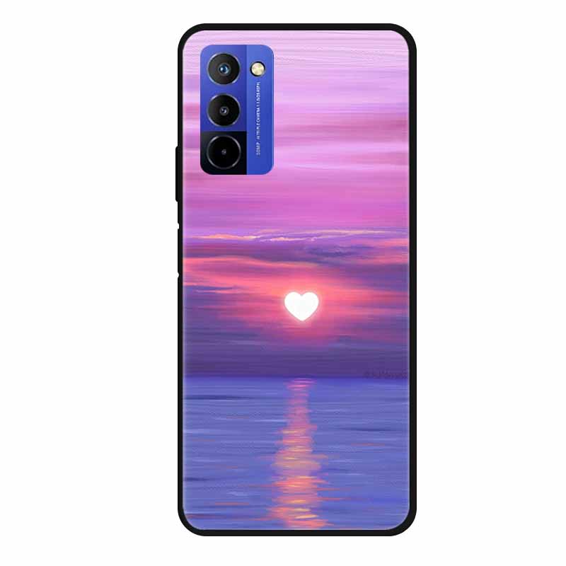 For Wiko 10 Case 6.75" Luxury TPU Soft Silicone Back Cover Phone Case for Wiko 10 Wiko10 Coque Protective Antichoc Love Fundas