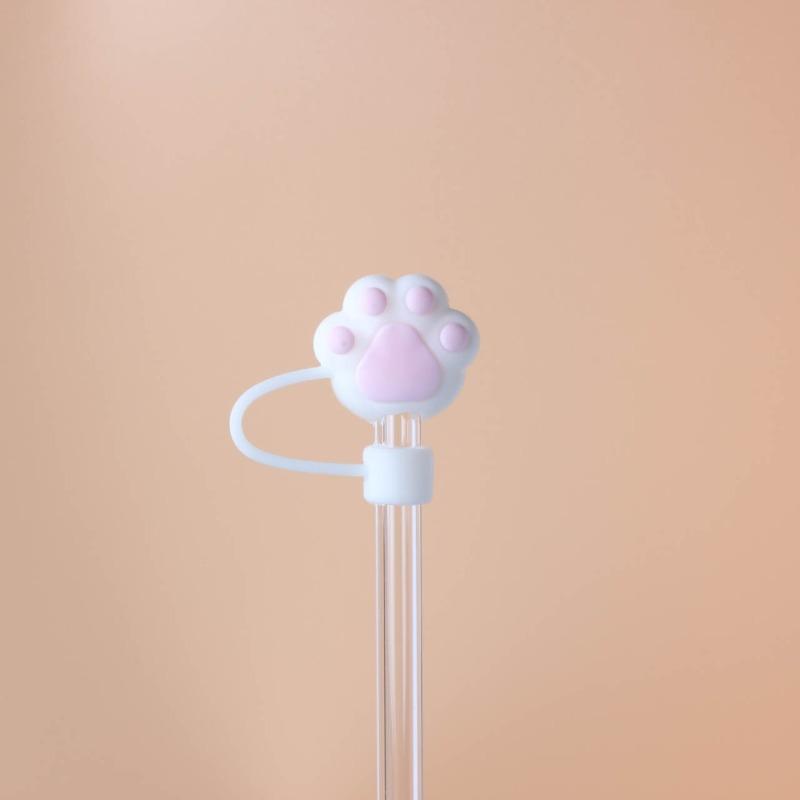 Pen Cap, Cute Girl, 8mm Inner Diameter, Protective Dust Cover, Cute Straw Cap, Straw Cover, Cartoon