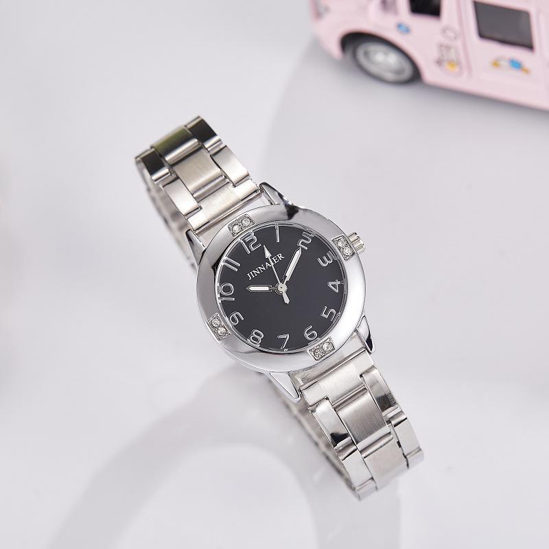 Steel Belt Women'S Watch Generous Fashion Simple Temperament Niche High Sense Quartz Girl Watch
