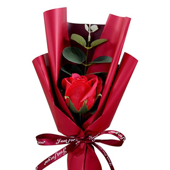 Yousheng Artificial Sunflower Bouquet Mini Scented Soap Flower Bouquet with Eucalyptus Leaves Gift for Birthday Valentine's Day Mother's