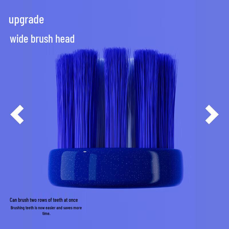 Can Ban Wide Head Soft Bristle Toothbrush 2-Pack