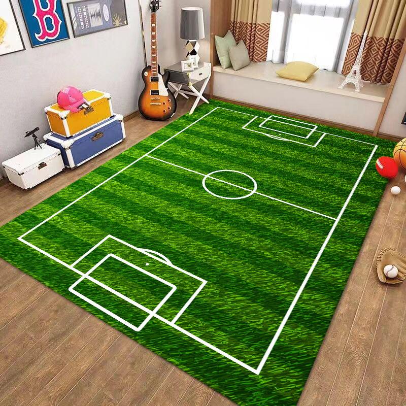 Rectangular Non-slip Living Room and Bedroom Rug for Living Room, Super Soft Children's Play Mat, Home Rug Decoration